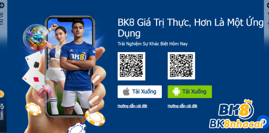 Hướng dẫn tải và cài đặt BK8 trên Mobile