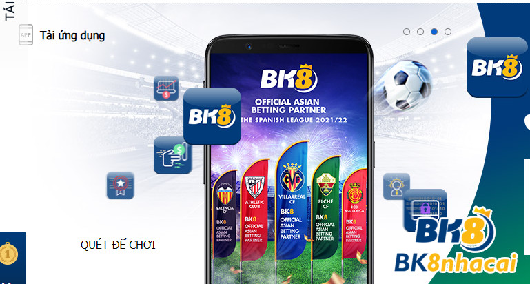 Chơi và trải nghiệm dễ dàng hơn với app BK8