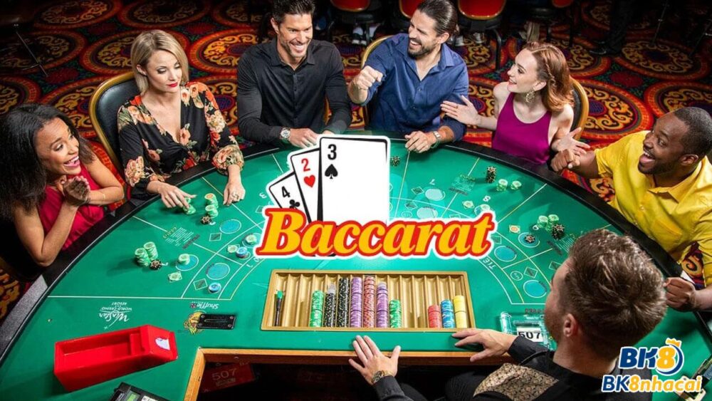 Luật chơi Baccarat tại BK8 tương tự như Baccarat truyền thống