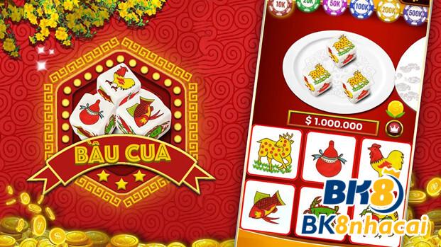 Mỗi bàn cược Bầu Cua sẽ chọn các linh vật xuất hiện trong game riêng