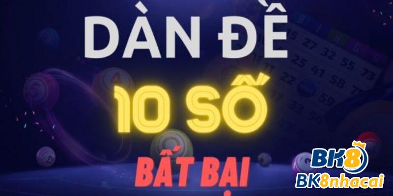 Cách nuôi dàn đề 10 số có hiệu quả